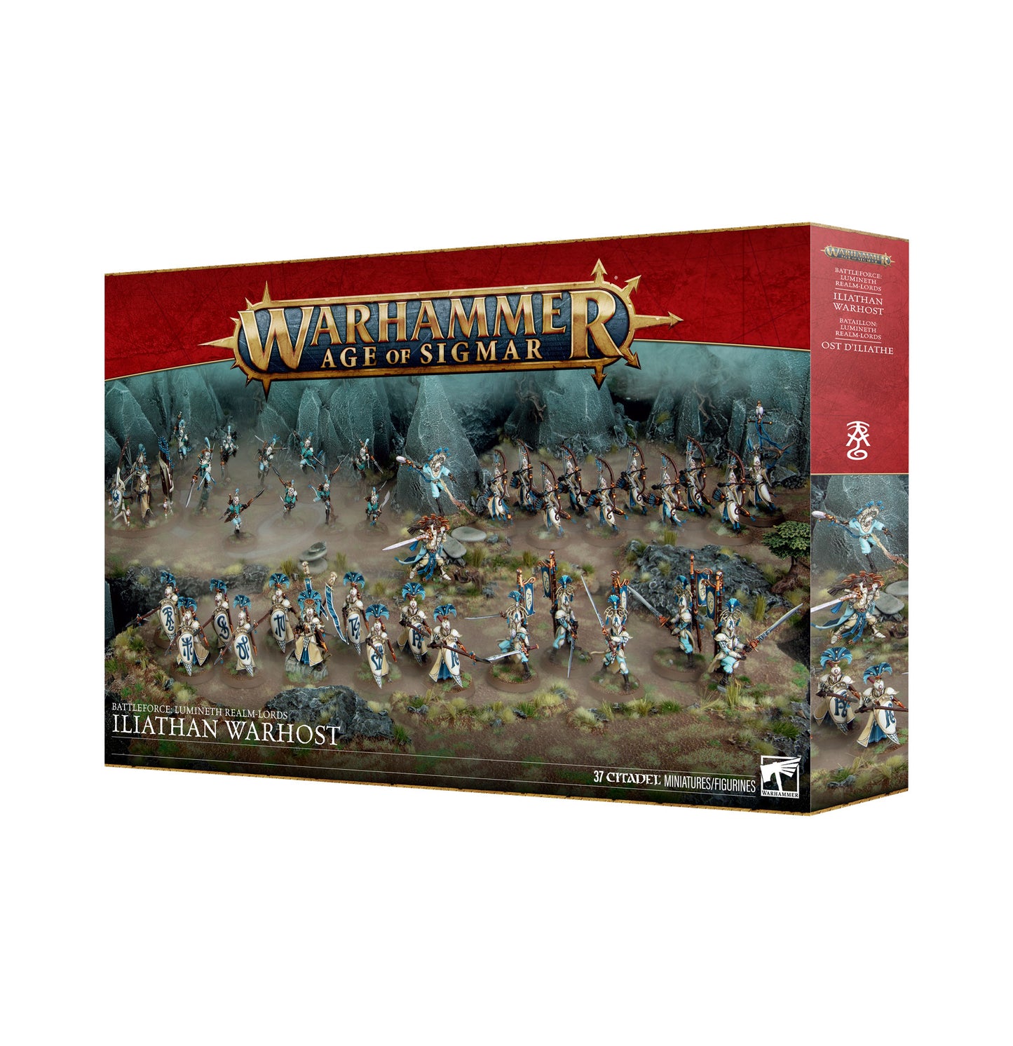 Games Workshop 87-42 - Age of Sigmar - Lumineth Realm-Lords: Iliathan Warhost Battleforce