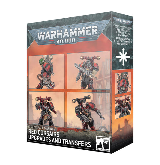 Games Workshop 43-112 - Warhammer 40,000 - Chaos Space Marines: Red Corsairs Upgrades & Transfers