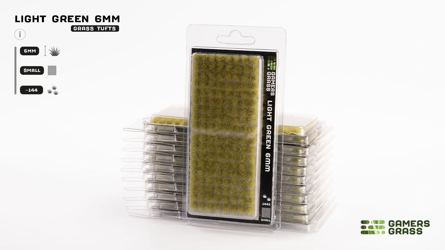 Gamers Grass GG6-LG - Light Green 6mm