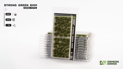 Gamers Grass GG6-SG - Strong Green 6mm
