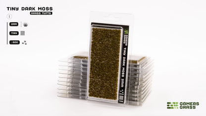Gamers Grass GGTT-DM - Tiny Tufts Dark Moss